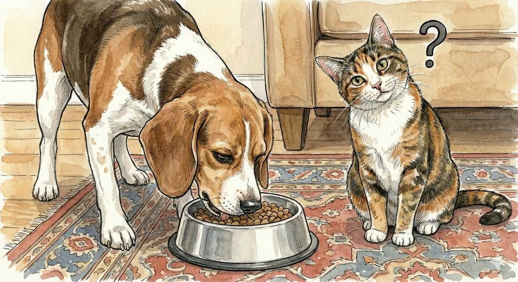 How to Stop Your Dog From Eating Cat Food: A Guide for Multi-Pet Homes